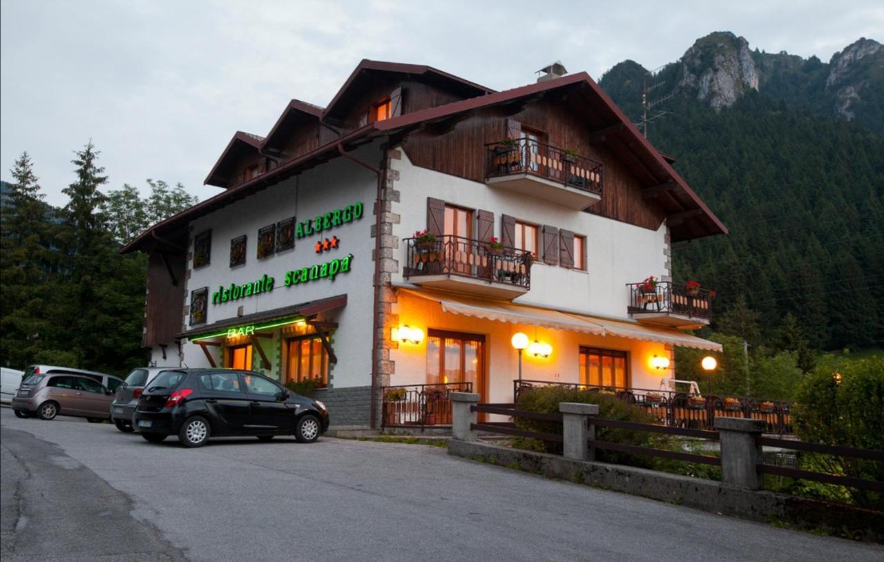 Albergo Ristorante Scanapa Castione della Presolana Buitenkant foto